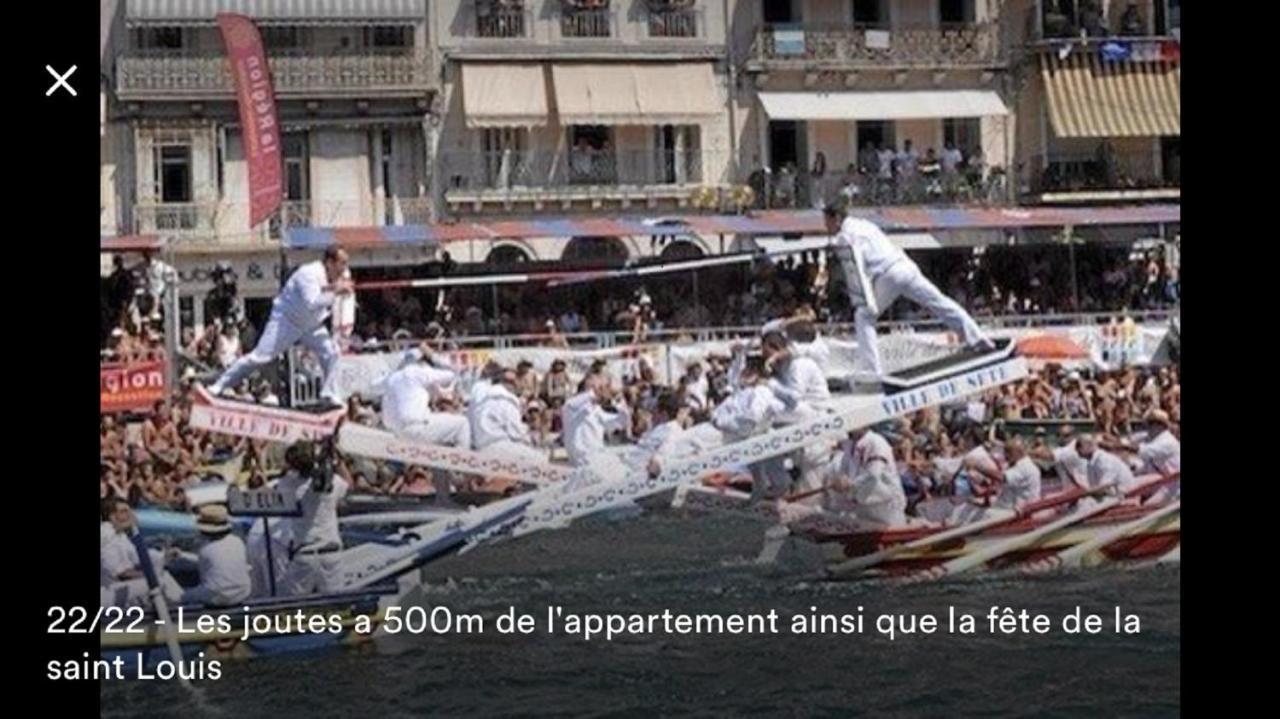 Splendide T2 Neuf Coocoonig Avec Petit Patio Apartman Sète Kültér fotó