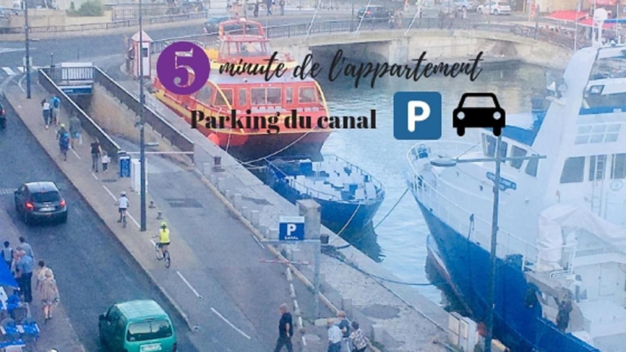 Splendide T2 Neuf Coocoonig Avec Petit Patio Apartman Sète Kültér fotó